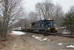 MEC 5963 Leads M427 at Cook's Crossing